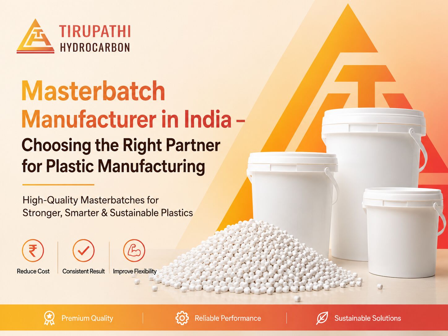 Masterbatch Manufacturer in India – Filler Masterbatch and Sustainable Solutions